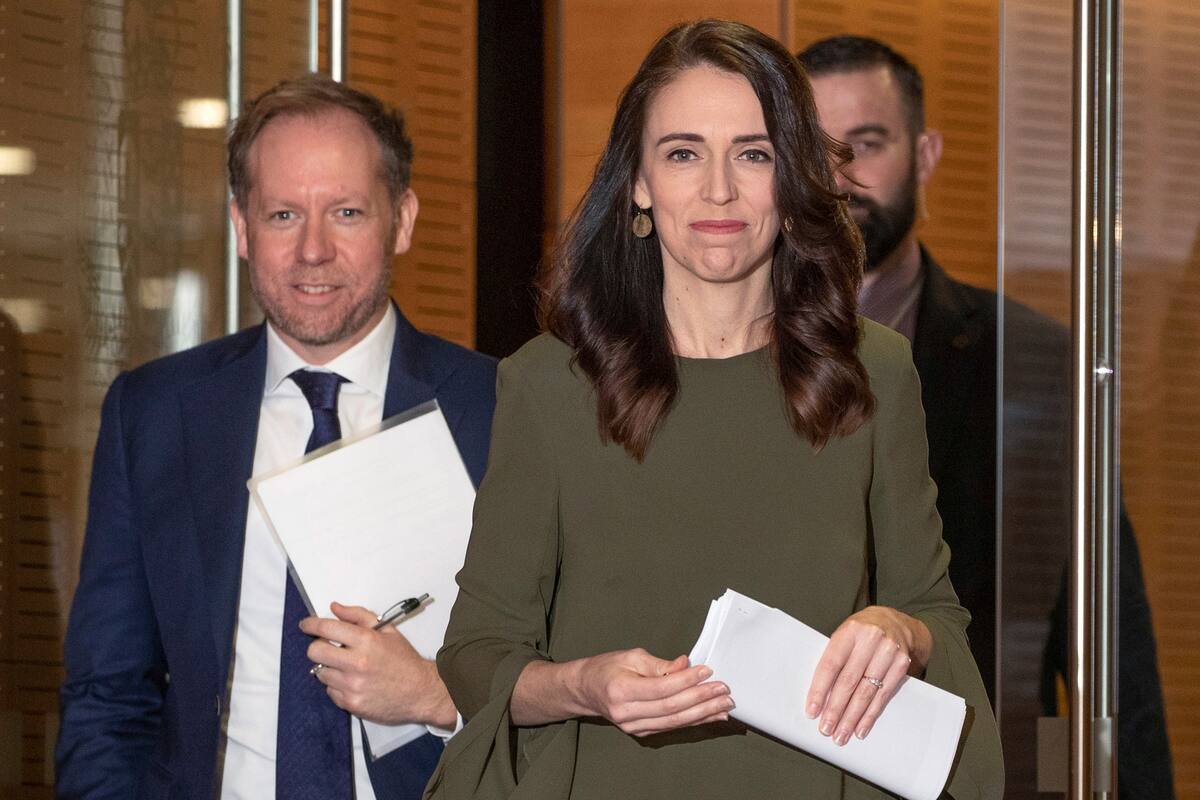 La primera ministra de Nueva Zelanda, Jacinda Ardern