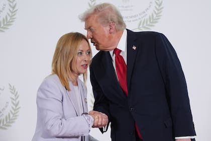 La primera ministra italiana, Giorgia Meloni, se mostró más reticente a aceptar las exigencias de Trump, en una señal del creciente desafío de los líderes europeos al presidente estadounidense