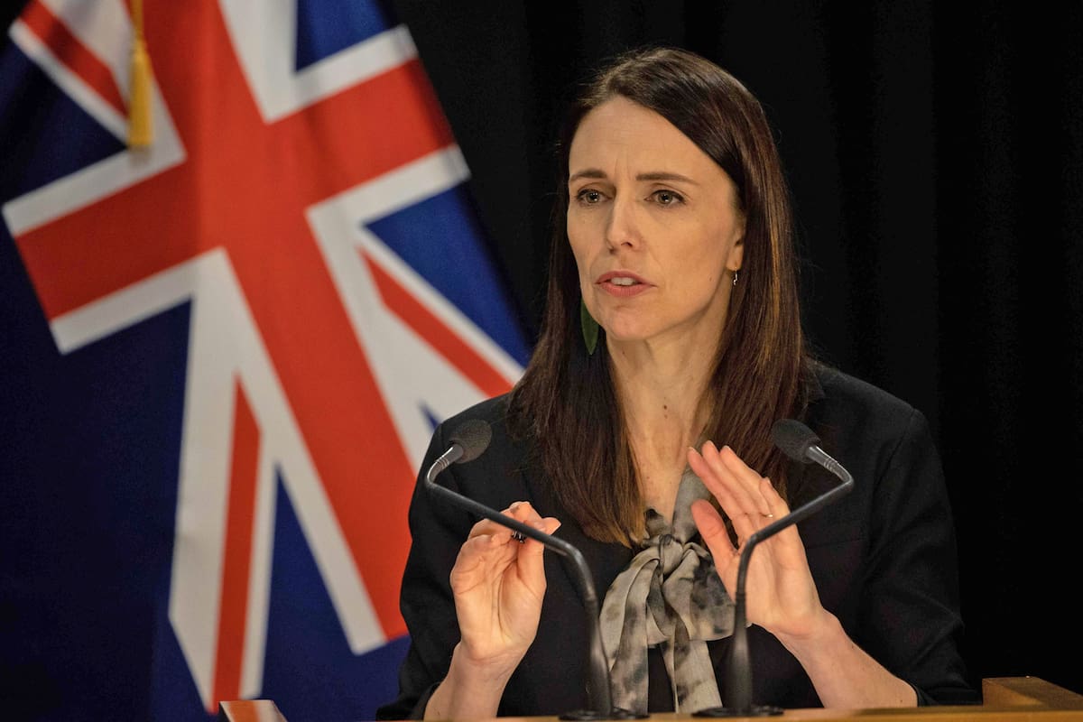 La primera ministra neozelandesa, Jacinda Ardern