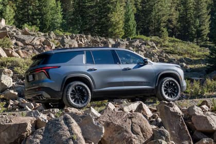 La primera posición del ranking la ocupó el Chevrolet Traverse 2026 (Chevrolet)