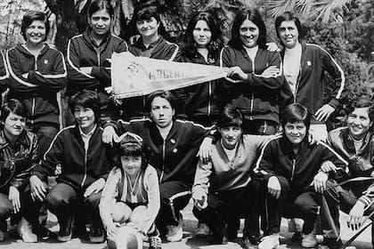 La primera selección femenina argentina en el Mundial de México 1971
