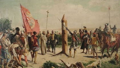 La primera versión de la Fundación de Buenos Aires llegó al país en 1910, en medio de los festejos por el Centenario de la Revolución de Mayo.