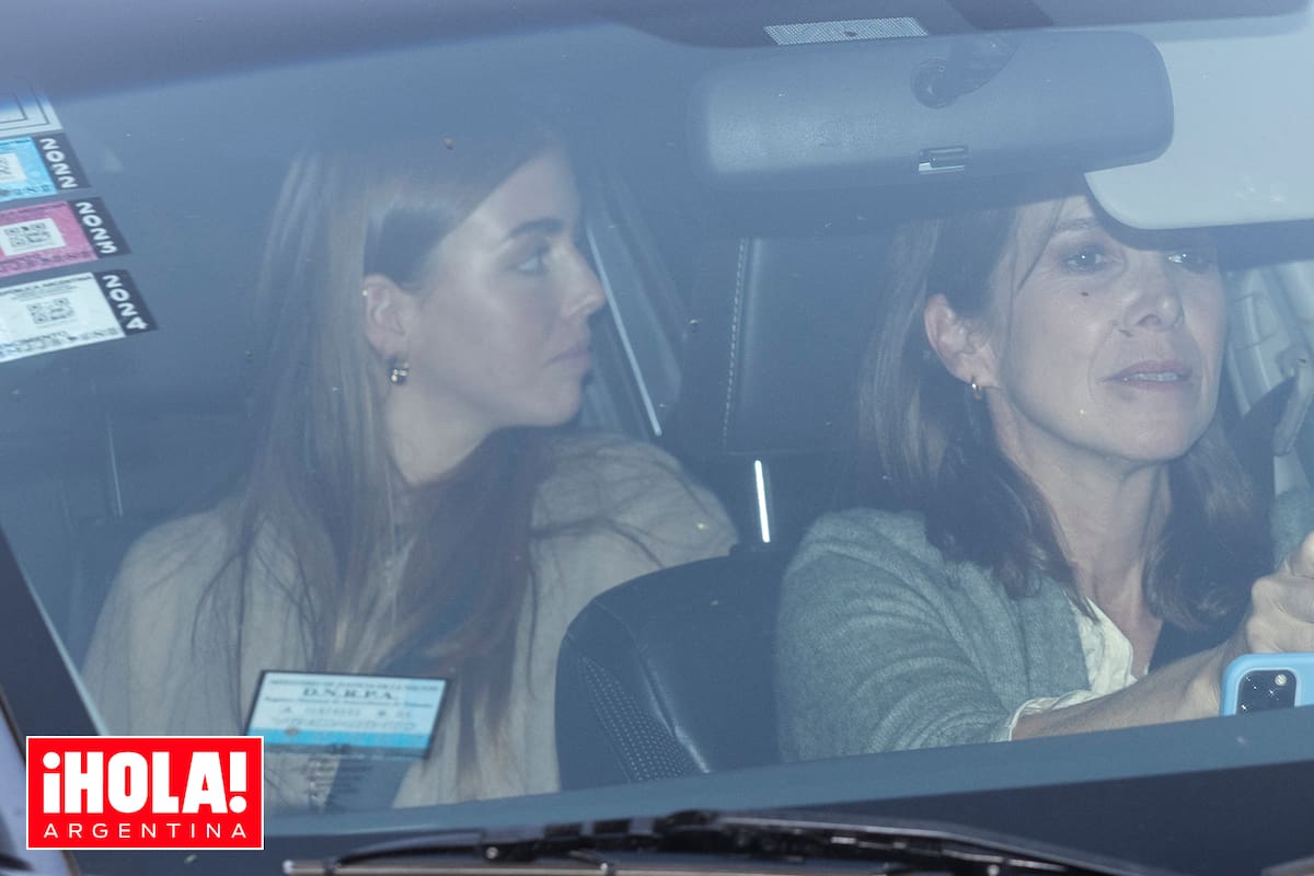 La princesa Alexia llega al cumpleaños de su querida abuela.