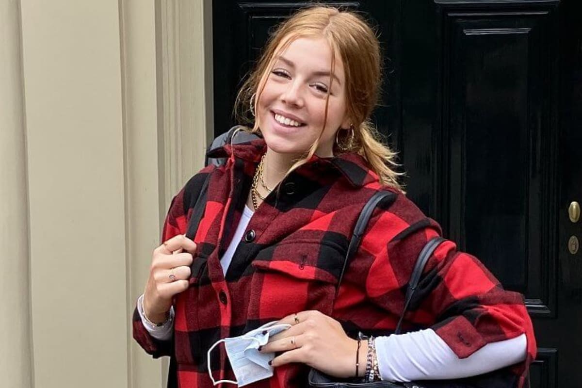 La princesa Alexia salió a la calle a protestar contra el cambio climático