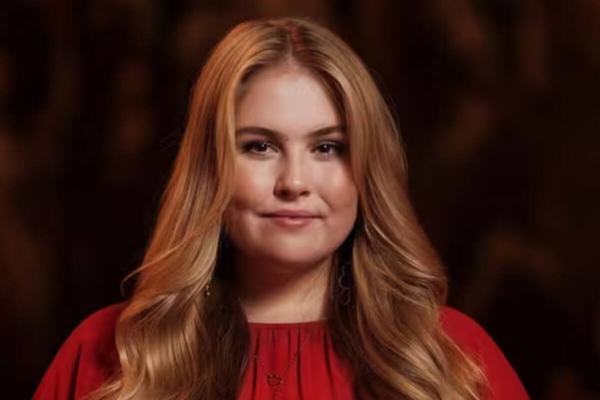 La princesa Amalia participó del banquete estatal en honor a los reyes de España y deslumbró con su look (Foto: Instagram @koninklijkhuis)