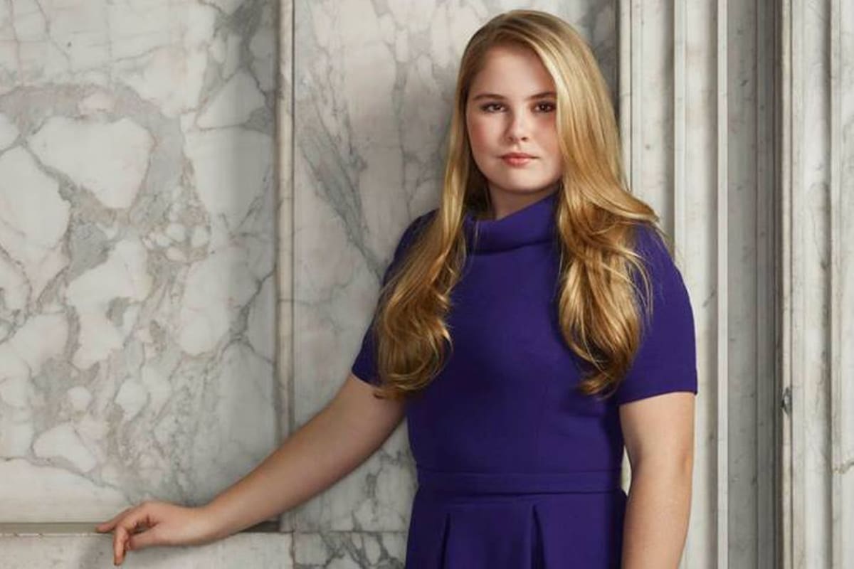 La princesa Amalia recibió el apoyo de muchas personas en las redes sociales luego de que un humorista la imitara en un programa televisivo muy popular en Holanda