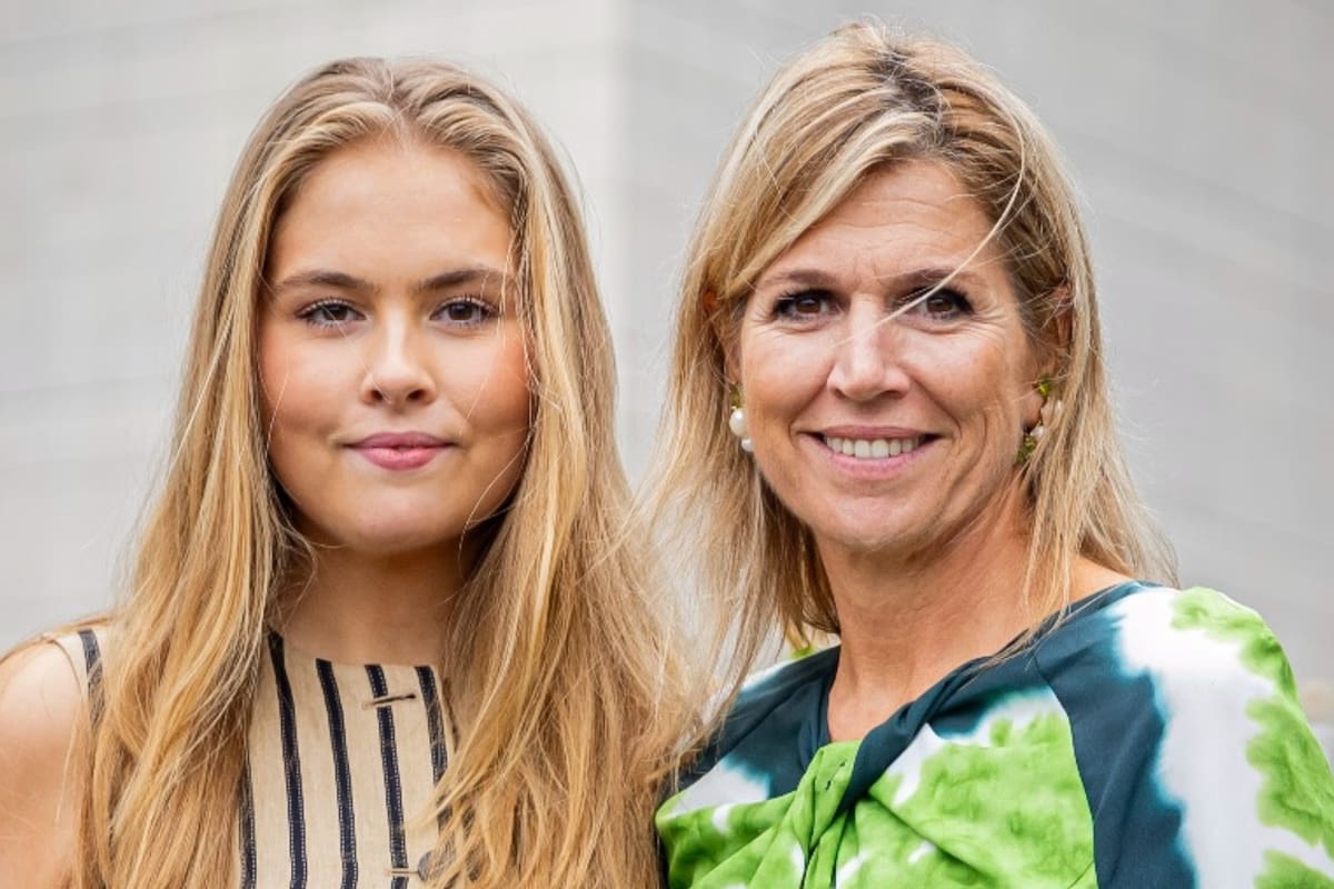La princesa Amalia y la reina Máxima deslumbraron con sus looks durante su último día en Nueva York (Foto: Patrick van Katwijk)