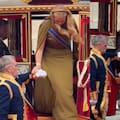 El percance de la reina Máxima y su hija Amalia durante el Día del Príncipe que no pasó inadvertido