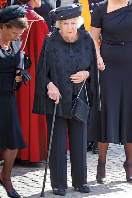 La princesa Beatriz también formó parte de la comitiva neerlandesa