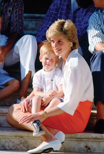 La princesa creía que Harry se adaptaba mejor a los problemas que su hermano William