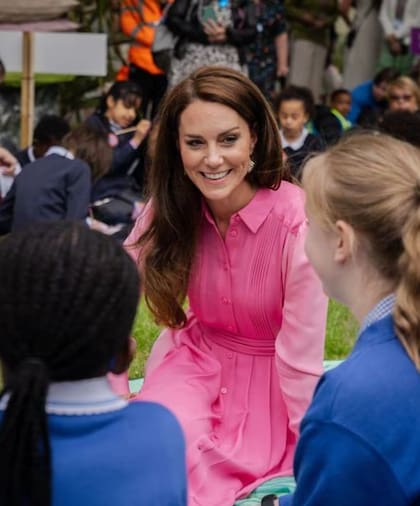 La princesa de Gales trabaja en su imagen para parecer "más relajada y cercana"