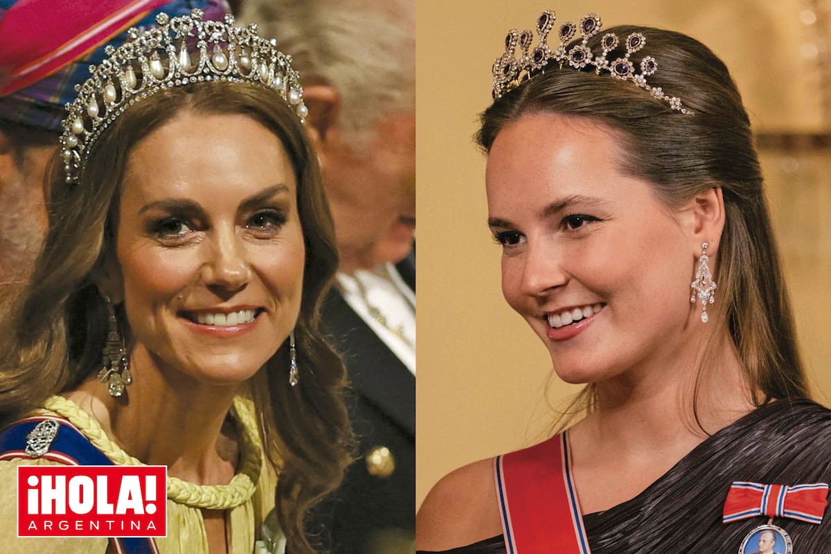 La princesa de Gales y la princesa Indrid de Noruega