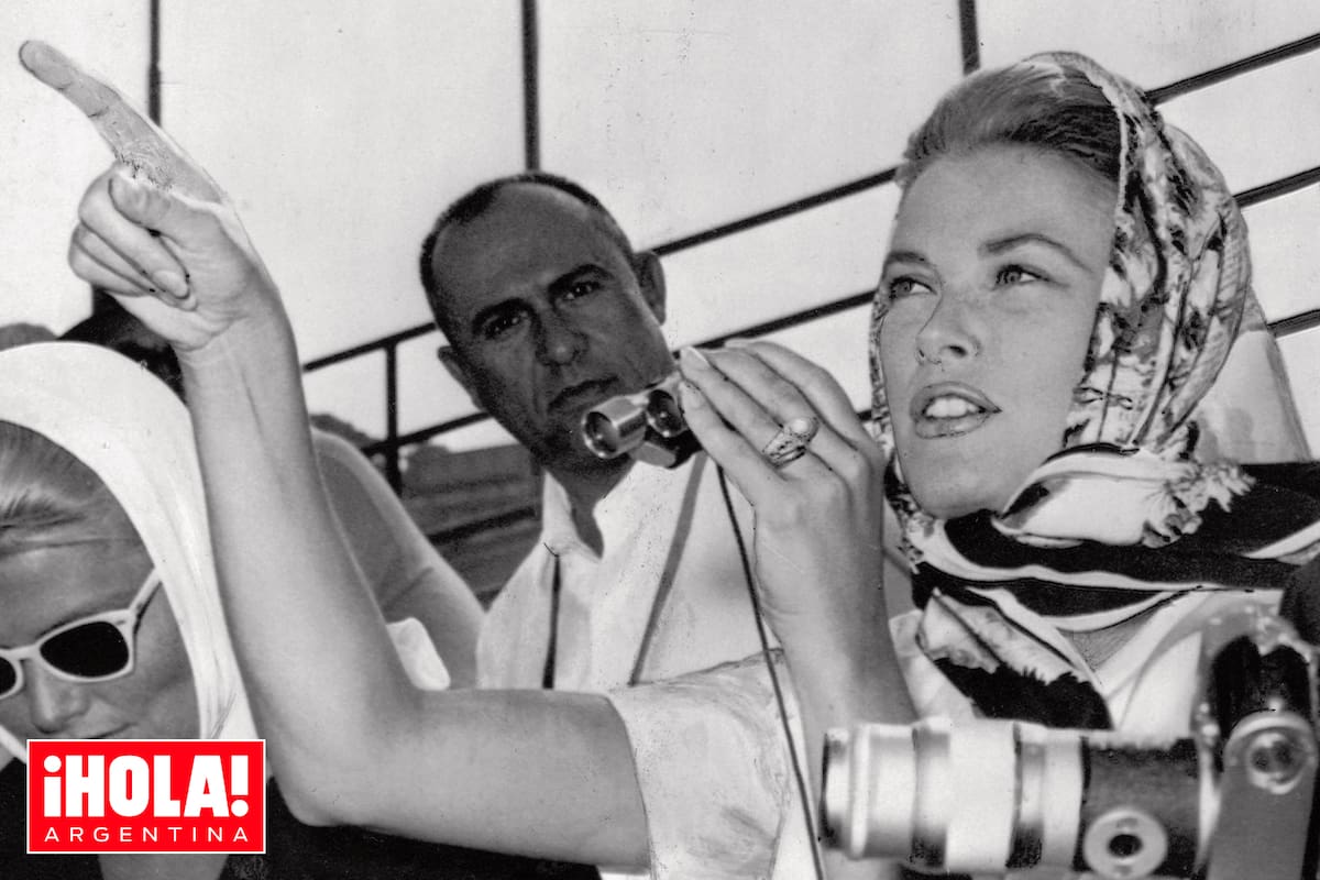 La princesa de Mónaco, presente en los Juegos Olímpicos de Roma, en 1960.