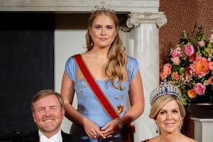 Máxima y la princesa Amalia deslumbraron con sus looks de gala y sus históricas tiaras