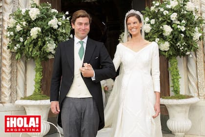 La princesa dio el sí en la catedral Santa María Asunta, en el pequeño pueblo de Orbetello. Su enlace tuvo lugar tres semanas después del casamiento de María Anunciata, su hermana mayor, con el aristócrata italiano Emanuele Musini.