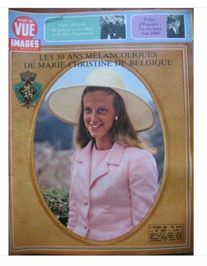 La princesa en su adolescencia