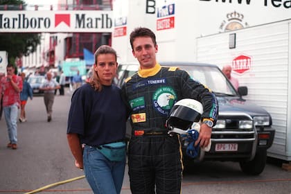 La princesa Estefanía junto a Daniel Ducruet durante "aquellos años felices"...