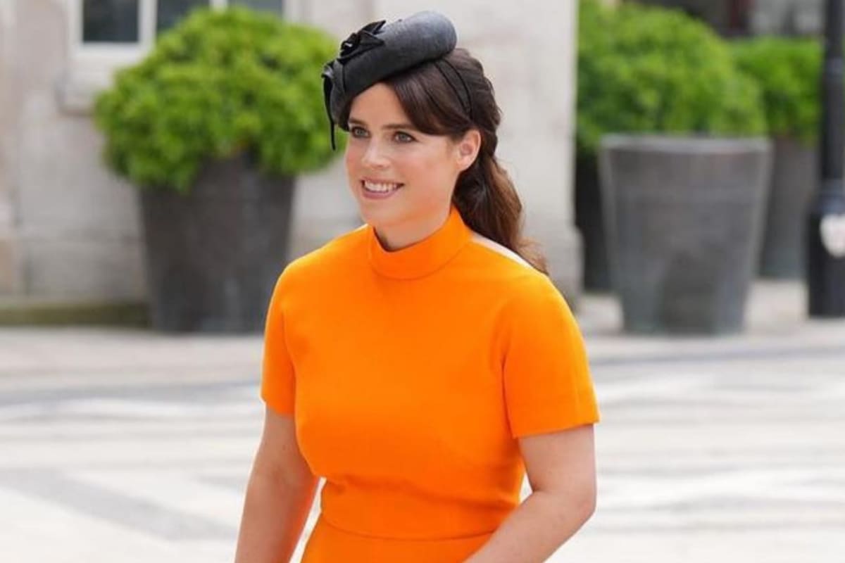 La princesa Eugenia durante el Jubileo de Platino de su abuela, la reina Isabel II