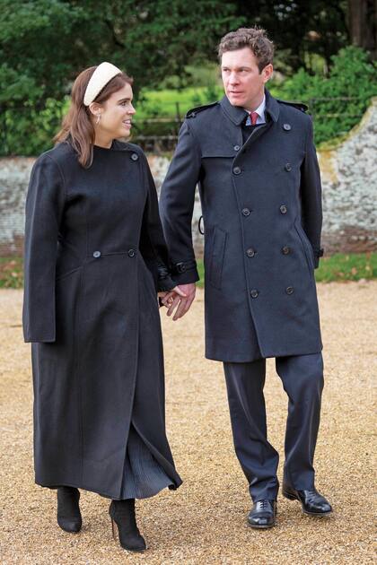 La princesa Eugenia y su marido, el empresario Jack Brooksbank.