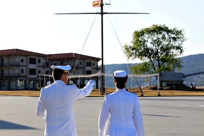 La Princesa Leonor ingresa en la Escuela Naval Militar de Marín