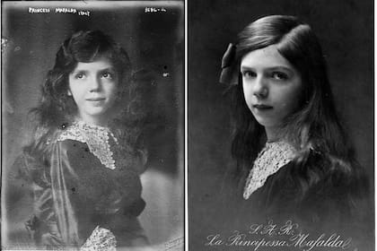 La princesa Mafalda María Elisabetta Anna Romana di Savoia