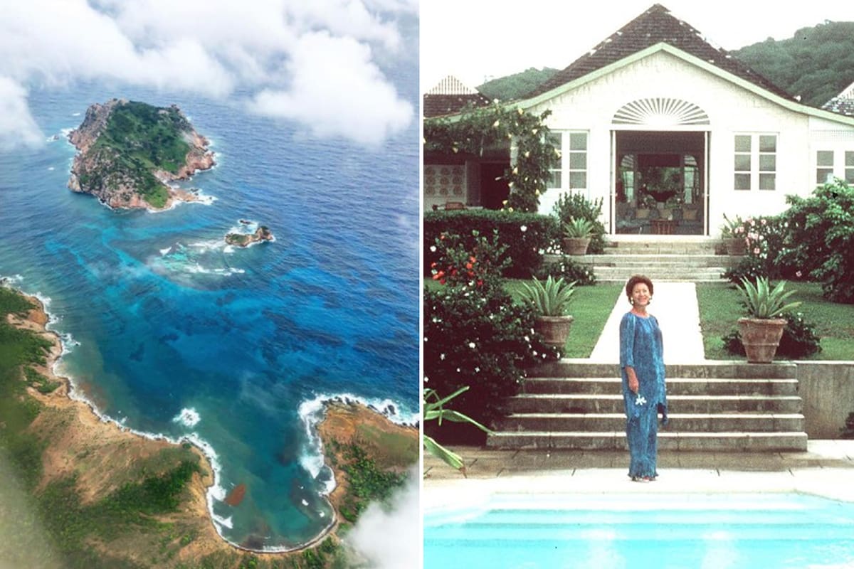 La princesa Margarita vacacionó durante tres décadas en la paradisíaca isla Mustique, ubicada al norte de Venezuela