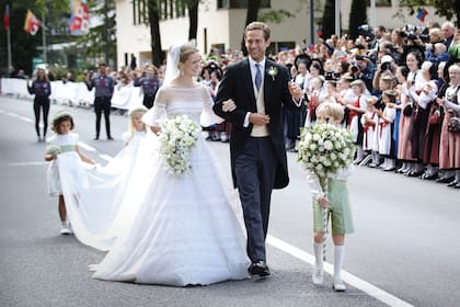 La princesa María Carolina de Liechtenstein se casó con el venezolano Leopoldo Maduro Vollmer