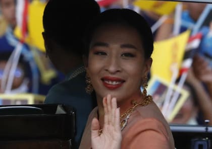 La princesa tenía una gran popularidad en Tailandia