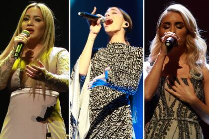 La Princesita Karina, Tini y Lali, en el escenario de Teatro Real