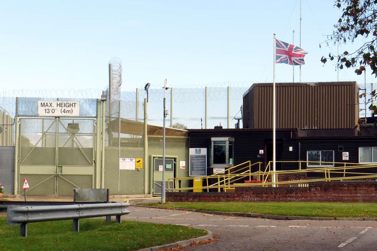 La prisión de Huntercombe, donde está alojado Boris Becker