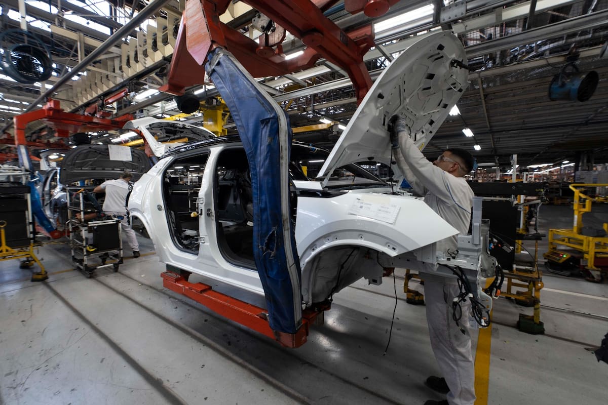 La producción automotriz cayó 12,6% en septiembre frente al mismo mes de 2023
