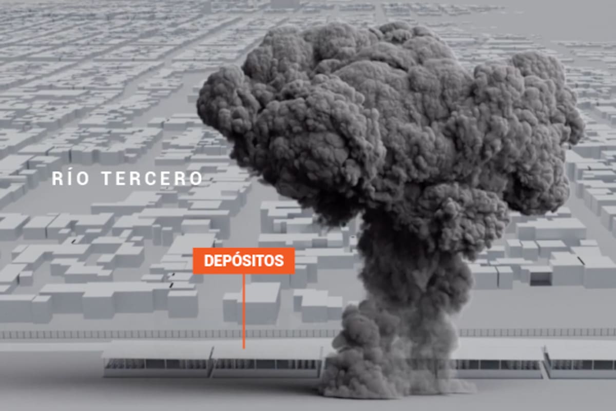 La producción de LA NACION sobre la explosión en la fábrica militar de Río Tercero ganó el primer premio en la categoría Mejor Visualización de Noticias