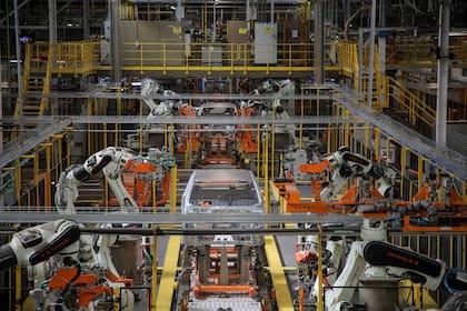 La producción registró números positivos en abril