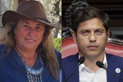 La productora Cristina Boubee, productora de Azul, provincia de Buenos Aires, quien encabeza la iniciativa junto a un equipo de abogados contra la suba del impuesto Inmobiliario Rural de Axel Kicillof