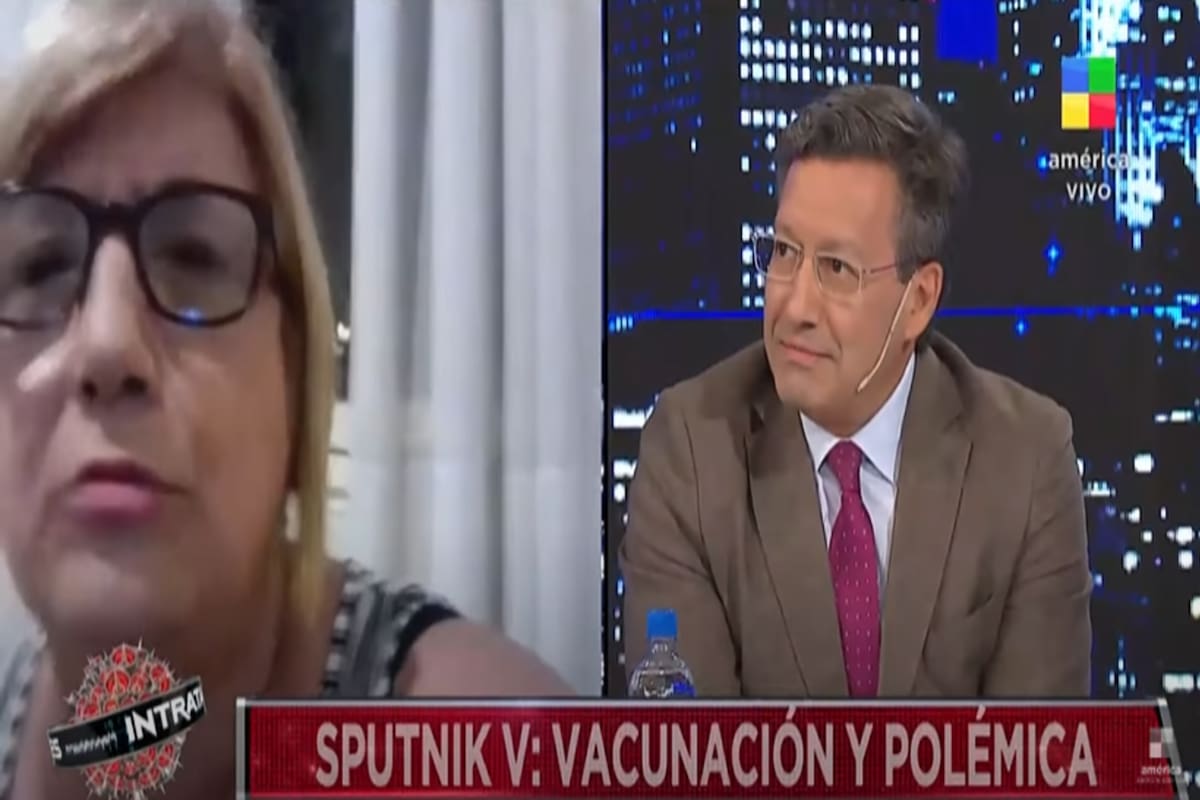 La profesional criticó a los periodistas y los acusó de "no leer los diarios". Fuente: América