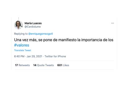 La profesora se sumó al debate que ella misma inició cuando publicó el mail del alumno