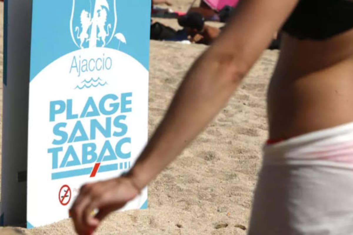 La prohibición de fumar en las playas francesas, así como en los parques y otros lugares donde pueda haber niños, entrará en vigor el 1° de julio