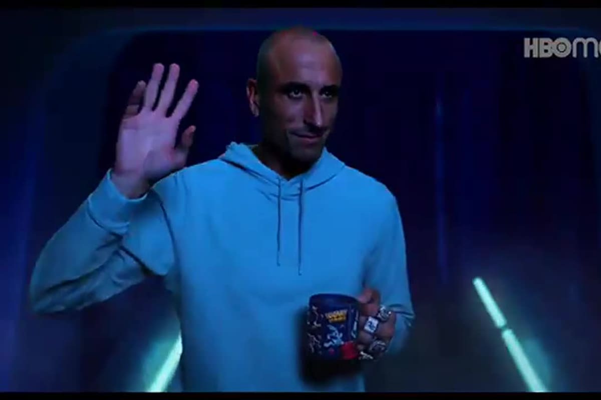 La promo de Space Jam 2 con Manu Ginóbili que fue furor
