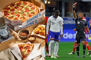 Domino’s regalará US$1 millón en pizzas si expulsan a un jugador de la selección de Estados Unidos