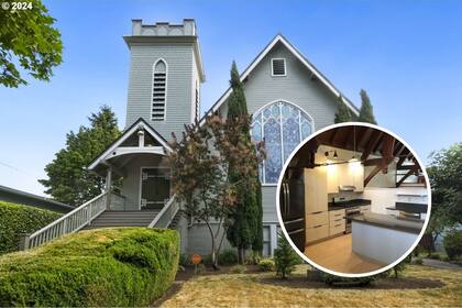 La propiedad absolutamente renovada está emplazada en lo que fue la estructura de la Iglesia Presbiteriana de Mizpah