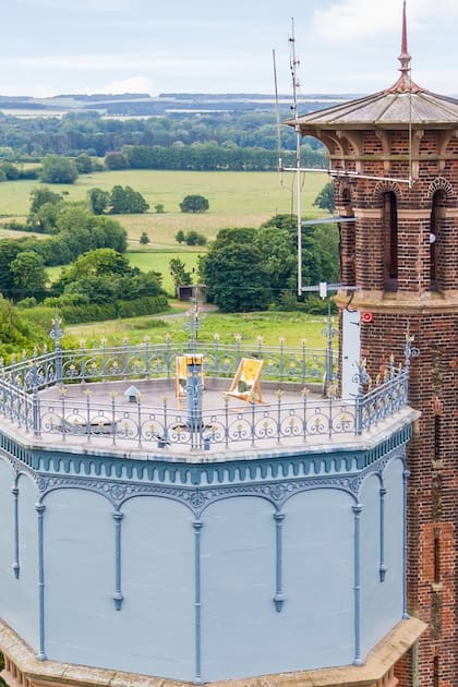 La propiedad, conocida como Water Tower, forma parte de la finca de Sandringham, de aproximadamente 8000 hectáreas