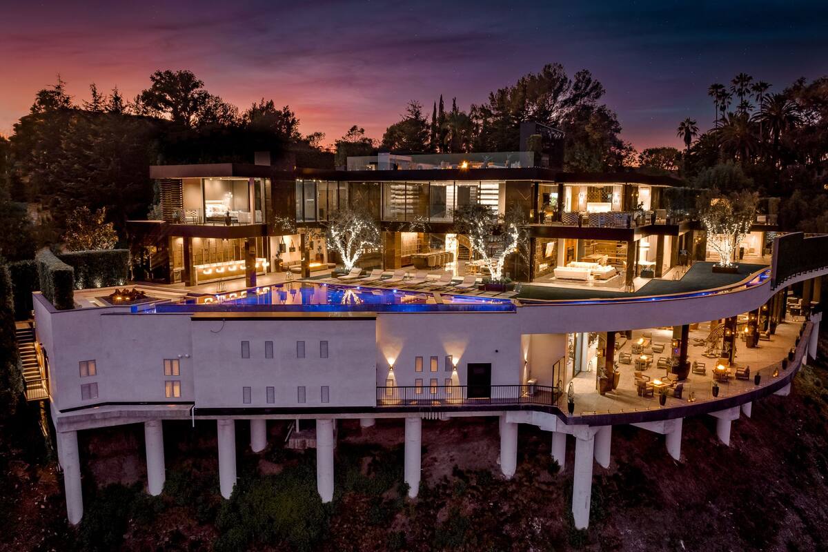 La propiedad en Bel Air se llama "La Fin" y cuesta US$139 millones