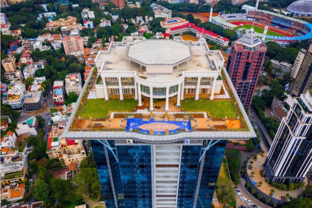 La propiedad es una réplica de la Casa Blanca