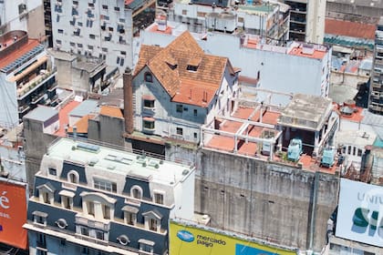 La propiedad está a metros del obelisco