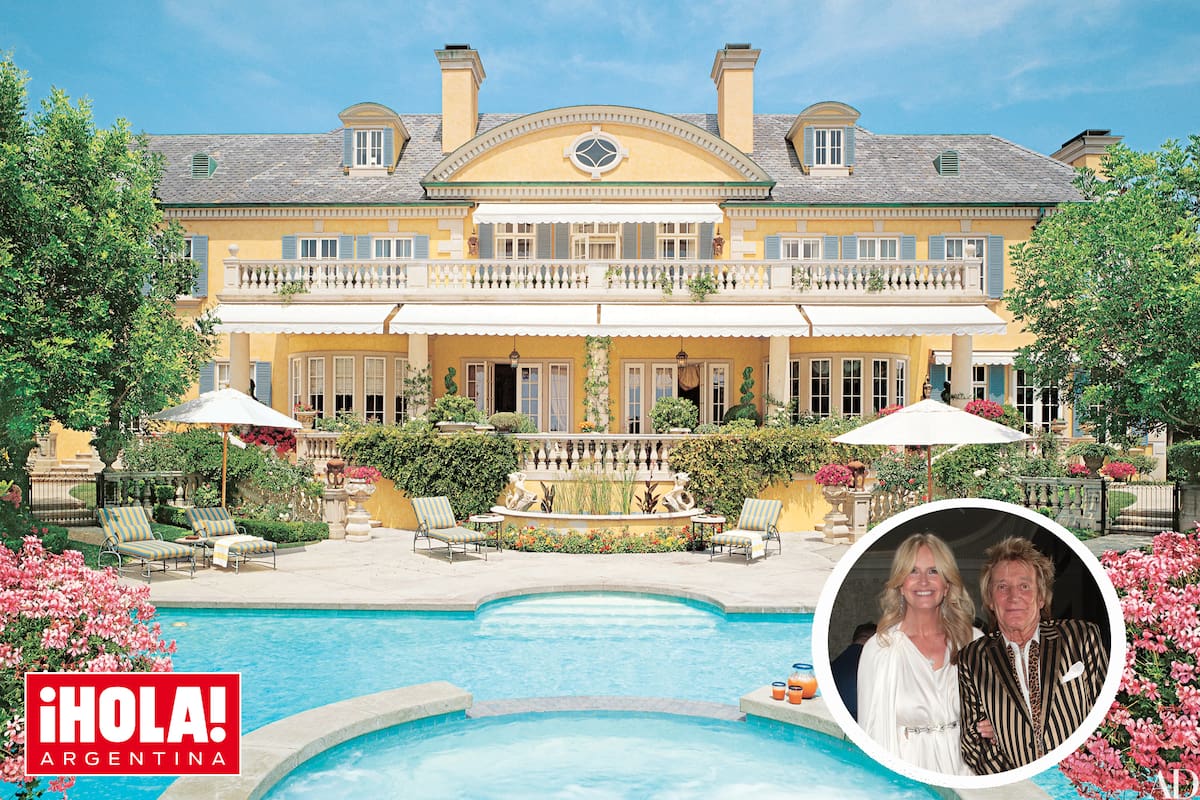 La propiedad está ubicada en el exclusivo barrio North Beverly Park.