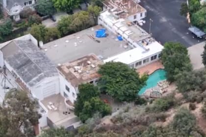 La propiedad está ubicada en Laurel Canyon, en Hollywood Hills