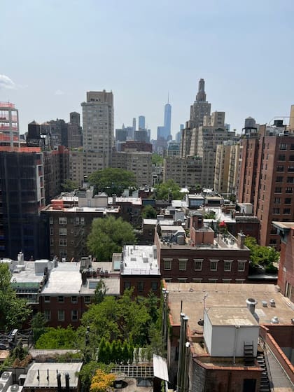La propiedad se encuentra en Greenwich Village, Manhattan