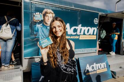 La propuesta buscó traducir en una experiencia concreta los atributos de Actron Rápida Acción Nueva Fórmula.