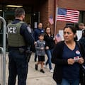 El candidato que quiere agentes de ICE en los centros de votación