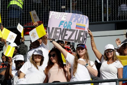 La protesta de ciudadanos de Venezuela